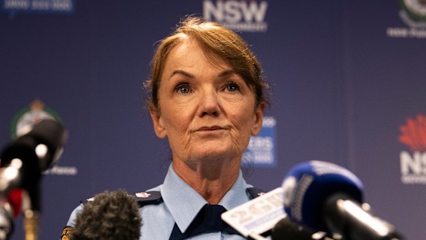 Former NSW Police Commissioner Karen Webb.
