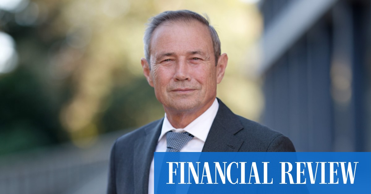 afr.com - Tom Rabe - 'It's our gas': WA premier's warning to Woodside