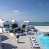 Even better than the real thing: Anantara Santorini Abu Dhabi Retreat.