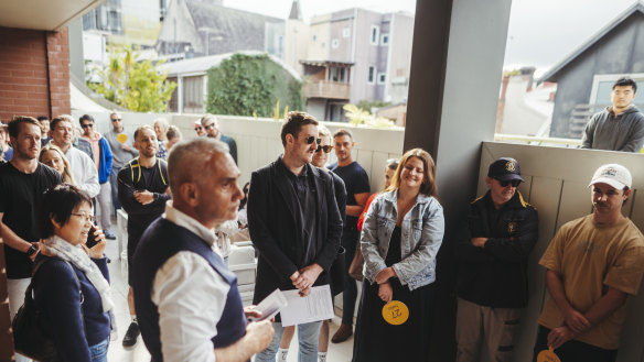 The Redfern apartment fetched $1,362,000 at auction.