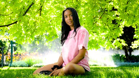 Rachael Akhidenor, 25, says her Self Care Originals T-shirts are "wearable activism".