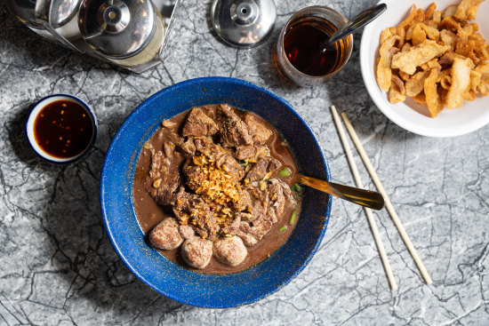 Pinto Thai specialise in traditional pork and beef-based soups.