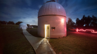 Mount Burnett Observatory is one of the only places in Victoria where the public can go to use huge telescopes
