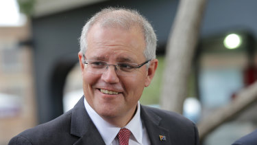 Prime Minister Scott Morrison blustered his way through a restatement of policy.
