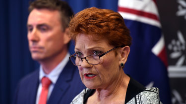 Queensland Senator and One Nation leader Pauline Hanson.