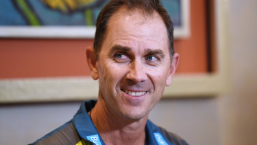 Man of demands: Justin Langer.