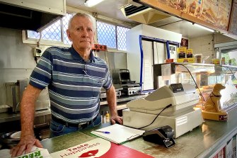 Collinsville shop owner Jim Nugent holds some hope for a Shine-inspired return to better times.