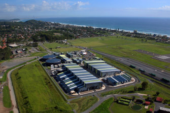The Gold Coast desalination plant turns sea water into fresh water that can be added to the grid.