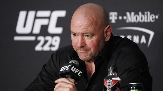 UFC president Dana White.