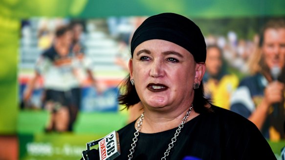 Rugby Australia chief executive Raelene Castle. 