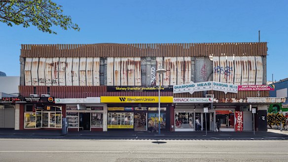 The Grand Theatre at 8-10 Paisley Street, Footscray.