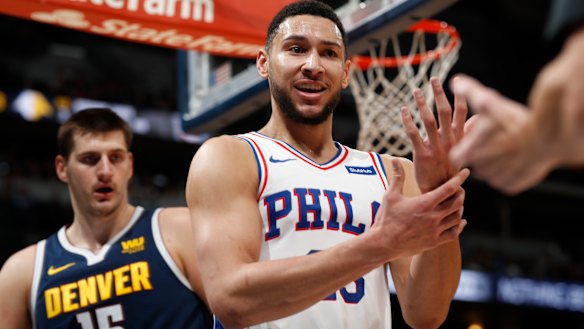 Undecided: Philadelphia 76ers guard Ben Simmons says it's too soon to call if he will play in China.