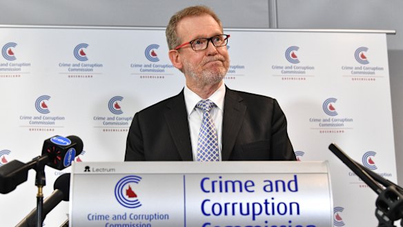 CCC chairman Alan MacSporran. 