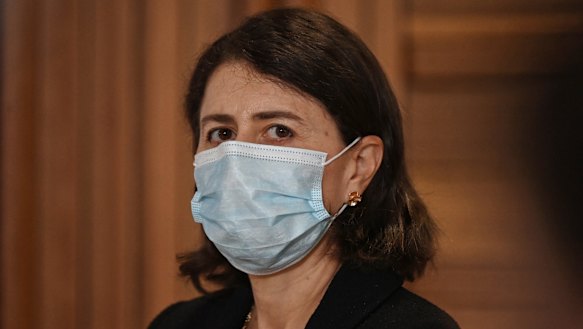 NSW Premier Gladys Berejiklian on Monday.