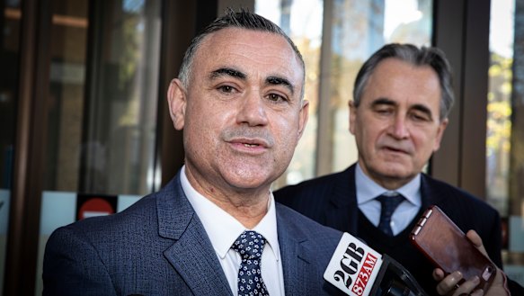 Former NSW deputy premier John Barilaro.