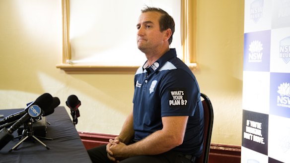 Big job: New NSW coach Phil Jaques.