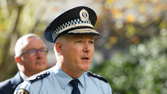NSW Police Commissioner Mick Fuller brought action in the NSW Supreme Court. 