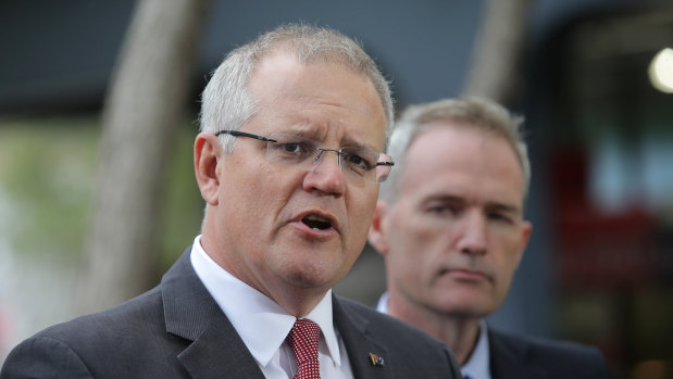 Prime Minister Scott Morrison and Immigration Minister David Coleman.