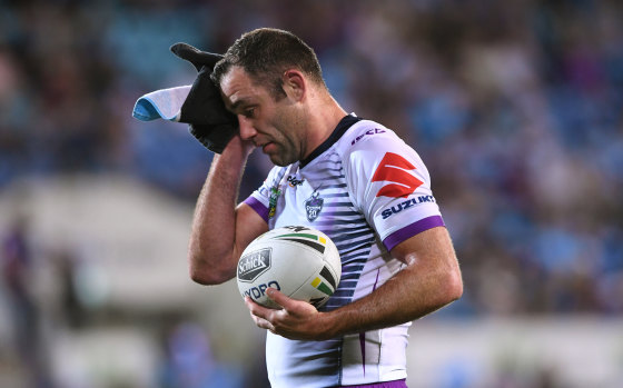 Enough's enough: Storm captain Cameron Smith is on the same page as Todd Greenberg regarding player misbehaviour.