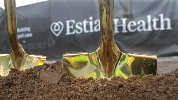 Estia Health reported a loss for the first half.
