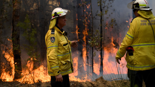 NSWRFS has warned residents it may not be able to have the Wollemi National Park fire under control before conditions worsen.
