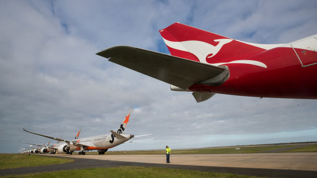 Qantas and Perth Airport have resolved their issues.