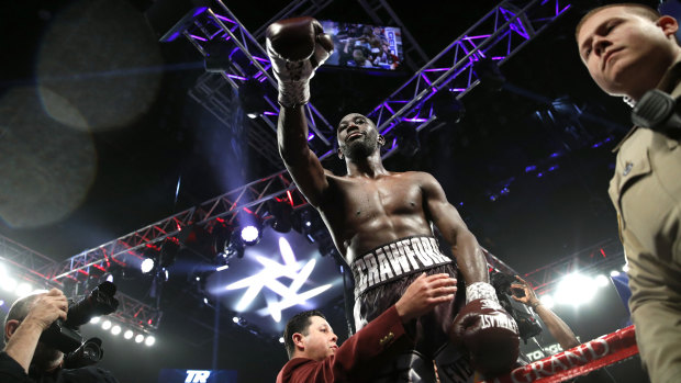 Terence Crawford is on top of the world once more.