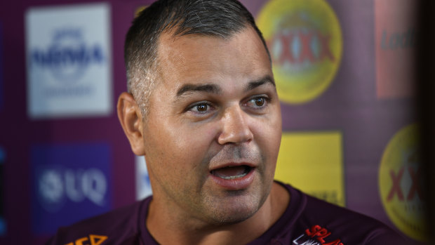 Broncos coach Anthony Seibold ramped up, then hosed down, his side's feud with Souths at Red Hill on Thursday.
