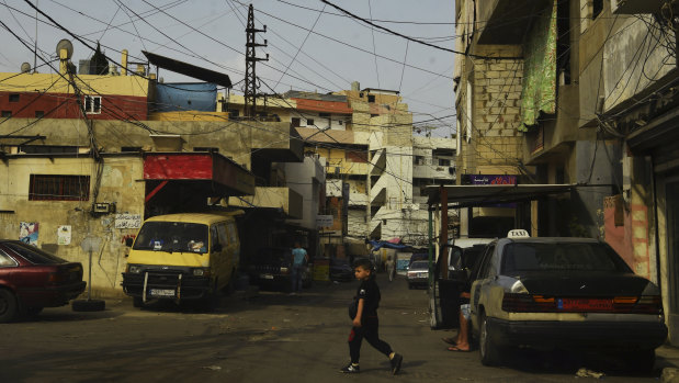 Ain al-Hilweh - a refugee "camp" that's a cross between a ghetto and a prison.