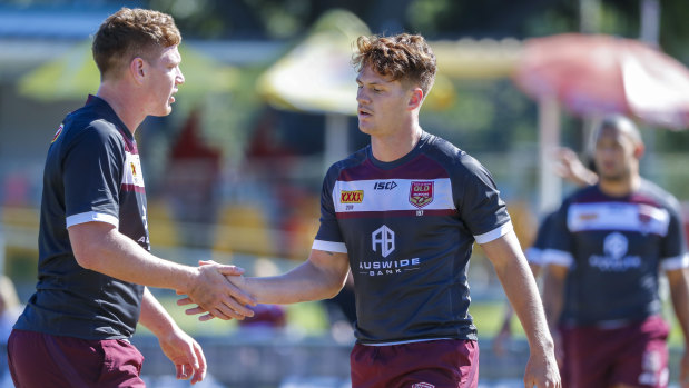 Heir apparent: Queensland's Kalyn Ponga is clearly the second best custodian in the game, according to Mal Meninga.