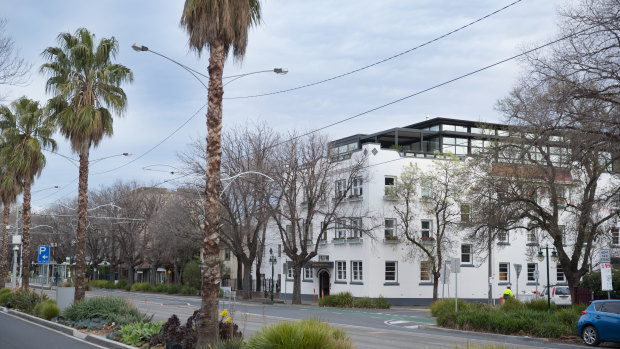 The landmark Fitzroy St building has been renovated for the new season of Channel 9 program The Block.