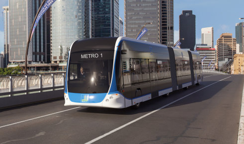 Brisbane Metro's electric mega-buses will use fast-charging technology from ABB.