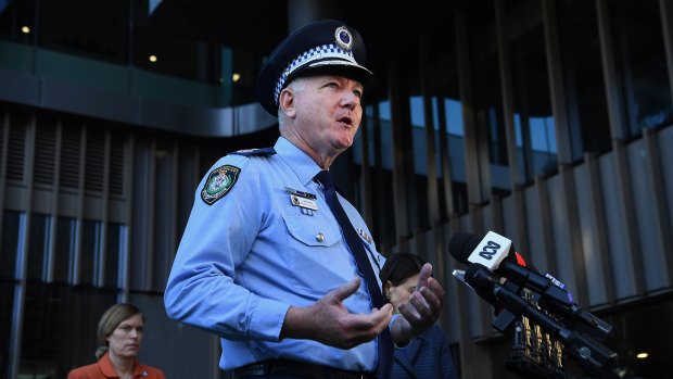 NSW Police Commissioner Mick Fuller.