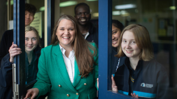 Eloise Haynes is principal of Lyndhurst Secondary College, which has been named a Schools that Excel winner.