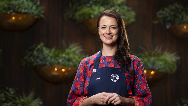 MasterChef Australia’s Billie McKay tries to forget about the cameras  and focus solely on the cooking.