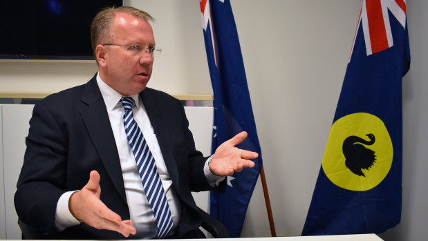 US political campaign strategist Ron Nehring is in Perth to warn about foreign interference in Australia's upcoming federal election.
