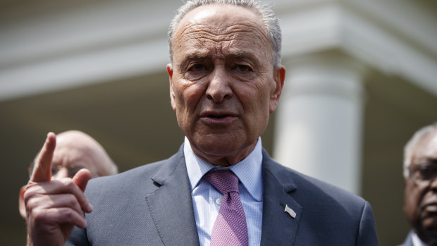 Wants answers: Democrat Senator and Senate minority leader Chuck Shumer.