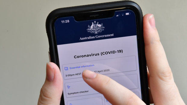 The government wants at least 40 per cent of Australians to download the contact tracing app.