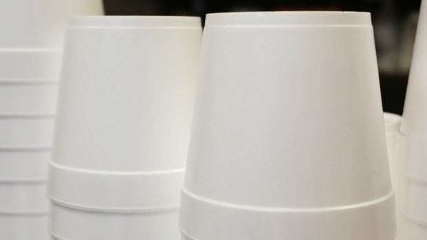 Polystyrene cups are set to be outlawed in Queensland. 