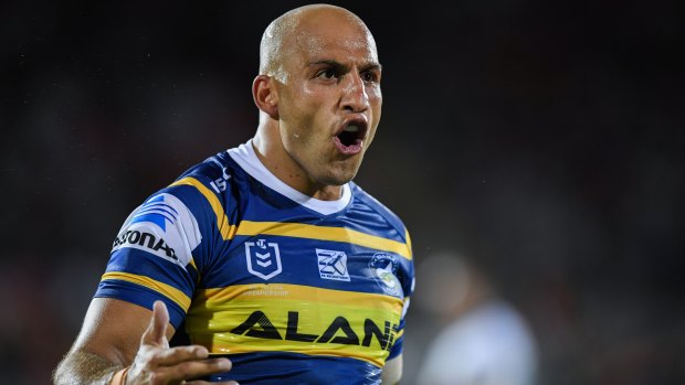 Inspirational: Roosters recruit Blake Ferguson will lift the Eels.
