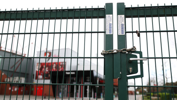 The gates are shut at Bournemouth FC. Even EPL clubs outside the top six will struggle to meet their wage bills. 