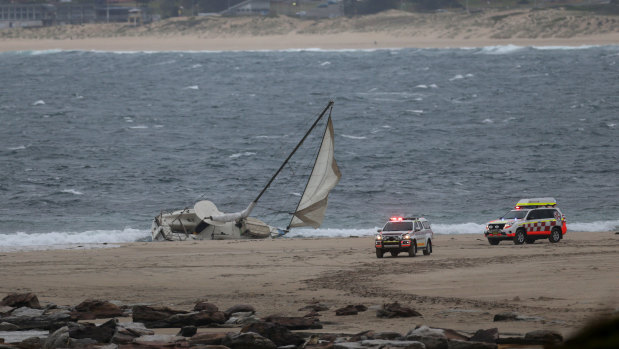 Emergency services found the body of a man about 5.50am in the water near Wanda Beach, but he could not be saved. 