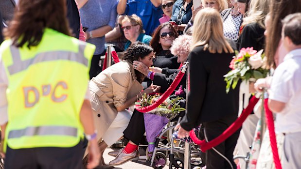 And now, Meghan Markle has also met 98-year-old Mrs Dunne.