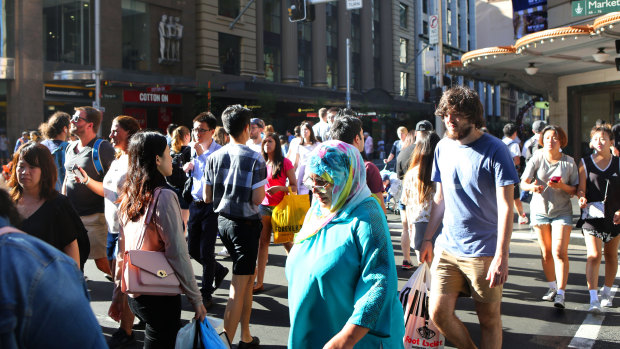 Sixty per cent of Australia's population growth in the past decade has come from migration.