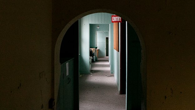 High in the back rooms are multiple smaller rooms added in, dusty and silent.