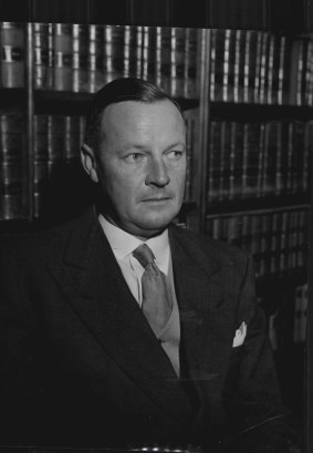 Judge Bruxner photographed in 1965