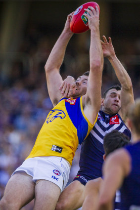 McGovern's intercept marking and versatility at either end of the ground are features of his game.