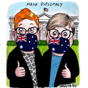 Marise Payne and Linda Reynolds.