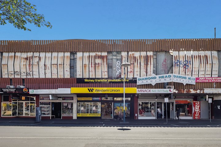 The Grand Theatre at 8-10 Paisley Street, Footscray.