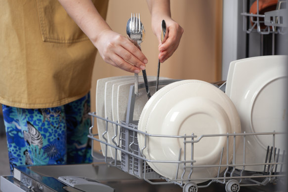 Cuts both ways: Do you stack your cutlery in the dishwasher pointy end up or down?